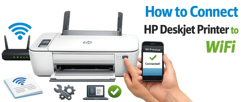 Connect HP Deskjet Printer to WiFi