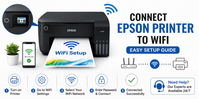 connect epson printer to wifi
