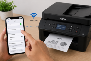 Connect Brother Printer To Mobile Device Without Router
