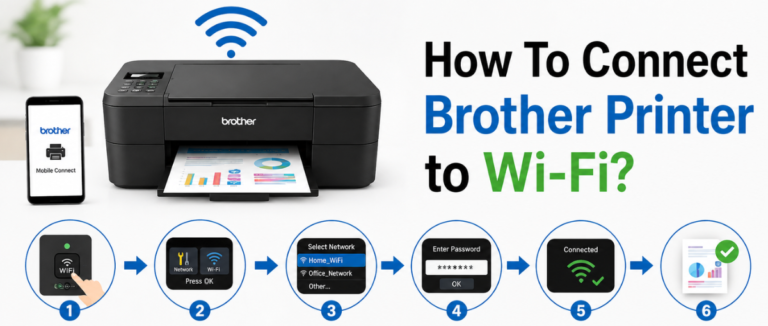 Connect brother printer to wifi